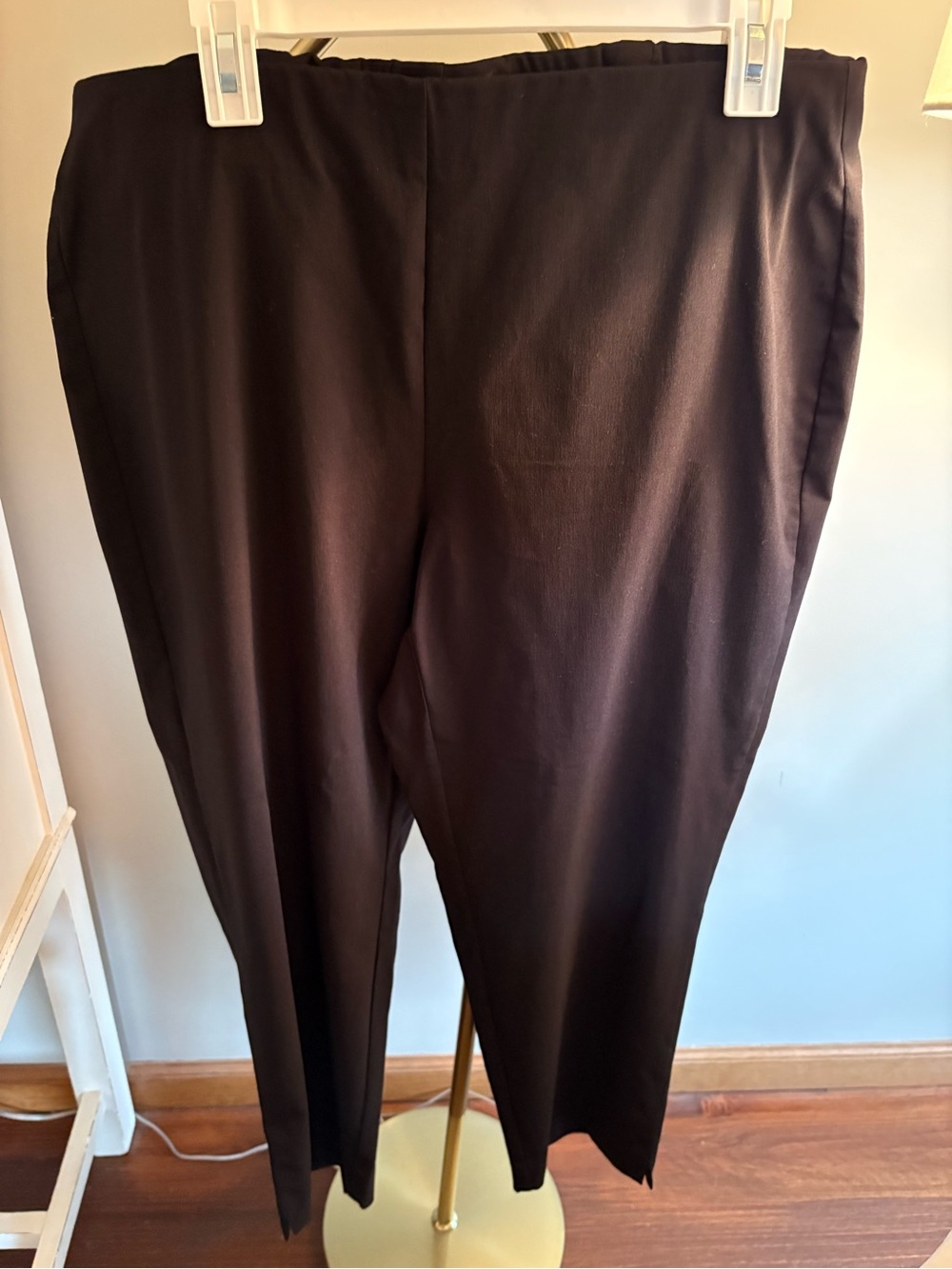 Talbots Black and Blue Ankle Stretch Dress Pants-2 pairs same style